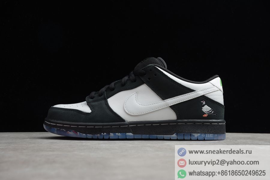 Nike SB Dunk Low Panda Pigeon Black White BV1310-013 Unisex Shoes